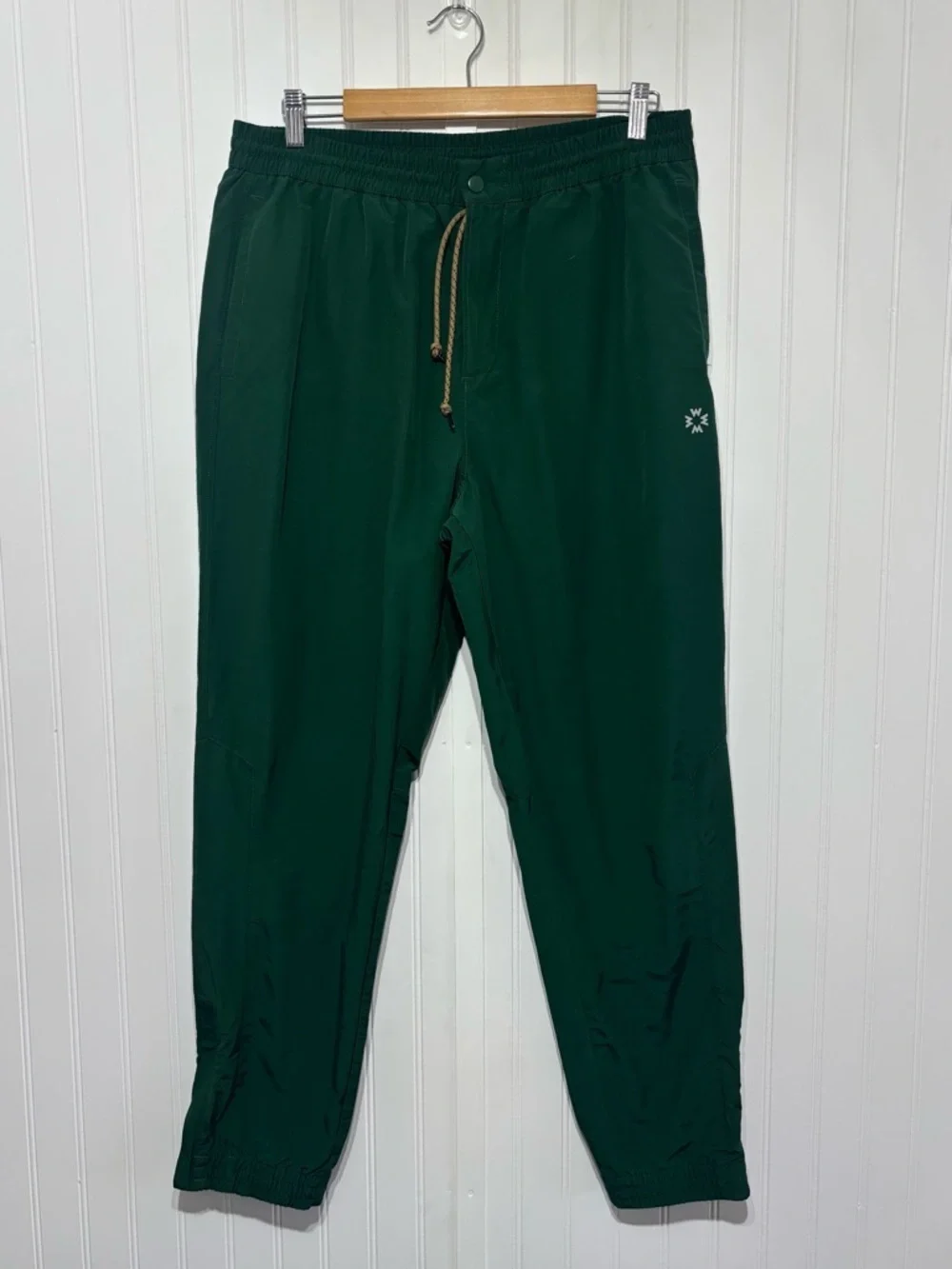 Without Walls Trail Pants Mens Size L Green Gorpcore Hiking Outdoor Zip Ankle